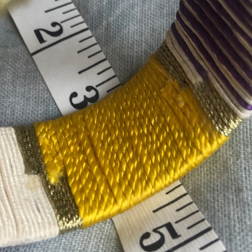 Wide threaded bracelet - Picture 5 of 6